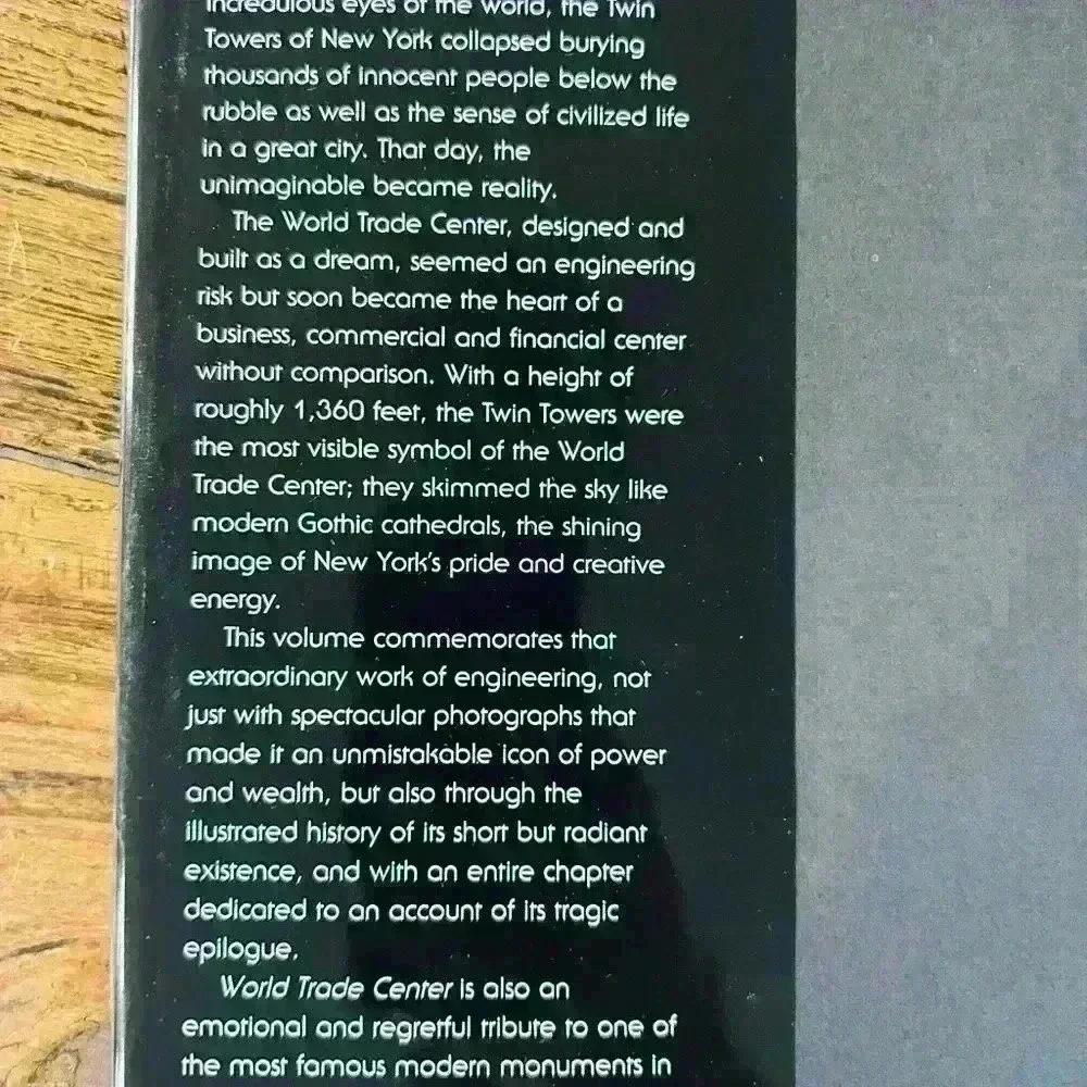 WORLD TRADE CENTER Giants that Defied the Sky book - Picture 2 of 5